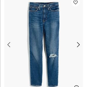 Madewell Momjean: Comfort Stretch Edition